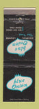 Matchbook Cover - Blue Onion Denver Colorado Colfax WEAR