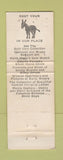 Matchbook Cover - Bucket of Blood Saloon Virginia City NV