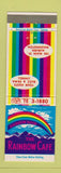 Matchbook Cover - Rainbow Cafe Auburn WA
