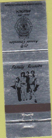Matchbook Cover - WI Law Enforcement reunion Waupaca WI