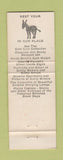 Matchbook Cover - Bucket of Blood Saloon Virginia City NV