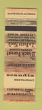 Matchbook Cover - Scandia Restaurant Danish Scottsdale AZ