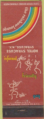 Matchbook Cover - Hotel Syracuse NY