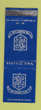 Matchbook Cover - Rainier Club Seattle WA WEAR