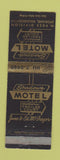 Matchbook Cover - Shadows Motel Spokane WA WEAR