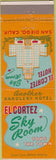 Matchbook Cover - El Corez Hotel San Diego Ca