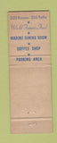 Matchbook Cover - Hotel Edmond Meany Seattle WA