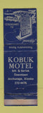 Matchbook Cover - Kobuk Motel Anchorage AK WEAR
