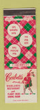 Matchbook Cover - Corbett's Highlands Restaurant North Highlands CA WEAR