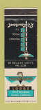 Matchbook Cover - Thunderbird Lodge Eureka CA