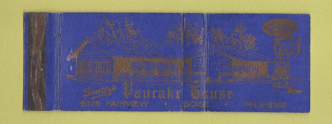 Matchbook Cover - Smitty's Pancake House Boise ID WEAR Full Length