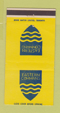Matchbook Cover - Eastern Command  30 Strike