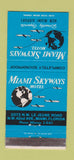 Matchbook Cover - Miami Skyways Motel Miami FL 30 Strike