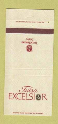 Matchbook Cover - Hotel Excelsior Tulsa OK 30 Strike