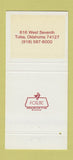 Matchbook Cover - Hotel Excelsior Tulsa OK 30 Strike