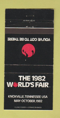 Matchbook Cover - 1982 World's Fair Knoxville TN 30 Strike