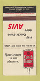 Matchbook Cover - Coach House Motor Inns Sydney Australia Avis WEAR 30 Strike