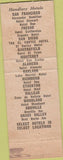 Matchbook Cover - El Corez Hotel San Diego Ca