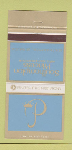 Matchbook Cover - Southampton Princess Hotel Beach Club Bermuda 30 Strike