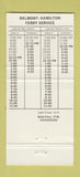 Matchbook Cover - Bermudian Harmony Hall Belmont Bermuda 30 Strike
