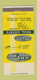 Matchbook Cover - Gribin Von Dyl Real Estate Encino CA 30 Strike