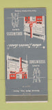 Matchbook Cover - Edelweiss Cafe Denver Colorado 30 Strike