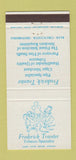 Matchbook Cover - Tranter Tobacco Townbridge UK Bath Cirecester 30 Strike