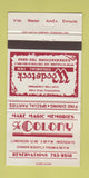 Matchbook Cover - Woodstock Colonial Inn ON? 30 Strike
