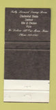 Matchbook Cover - D Jay's Restaurant Winnipeg MB 30 Strike
