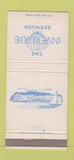 Matchbook Cover - Inverurie Hotel Paget Bermuda  30 Strike
