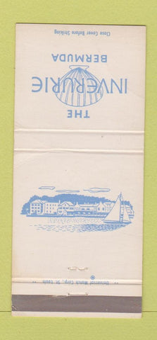 Matchbook Cover - Inverurie Hotel Paget Bermuda  30 Strike