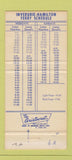 Matchbook Cover - Inverurie Hotel Paget Bermuda  30 Strike