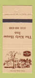 Matchbook Cover - Kiely House Inn 30 Strike