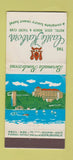 Matchbook Cover - Castle Harbour Hotel Bermuda  21 Strike Feature
