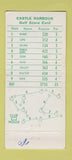 Matchbook Cover - Castle Harbour Hotel Bermuda  21 Strike Feature