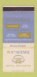 Matchbook Cover - Doric Motor Hotels Seattle WA 30 Strike