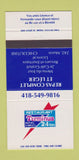 Matchbook Cover - Restaurant Terminus Chicoutimi QC 30 Strike