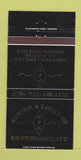 Matchbook Cover - Strike A Light Spa Houston TX Power Petro WEAR 30 Strike