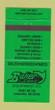 Matchbook Cover - Baker & Son Equipment Tractors Lewisville OH GREEN 30 Strike