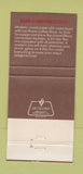 Matchbook Cover - Tierra Verde Hotel Tennis Club 30 Strike
