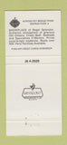 Matchbook Cover - Tom Sarris' Orleans House Arlington VA 30 Strike