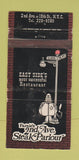 Matchbook Cover - Farnie's 2nd Ave Steak Parlour New York City WORN 30 Strike