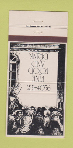 Matchbook Cover - Park Place St Louis MO 30 Strike