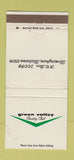 Matchbook Cover - Green Valley Country Club Birmingham AL 30 Strike