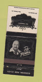 Matchbook Cover - Pete Fountain's French Quarter New Orleans LA WEAR 30 Strike