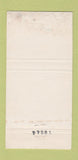 Matchbook Cover - The Mug Toronto ON 30 Strike