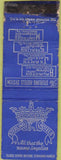 Matchbook Cover - Hotels Binghamton NY Scranton Montrose PA POOR