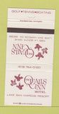 Matchbook Cover - Quails Inn Lake San Marcos CA 30 Strike