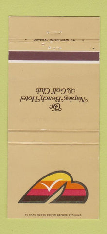 Matchbook Cover - Naples Beach Hotel Golf Club FL 30 Strike