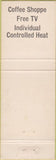 Matchbook Cover - Mountain View Motel Mount Pocono PA